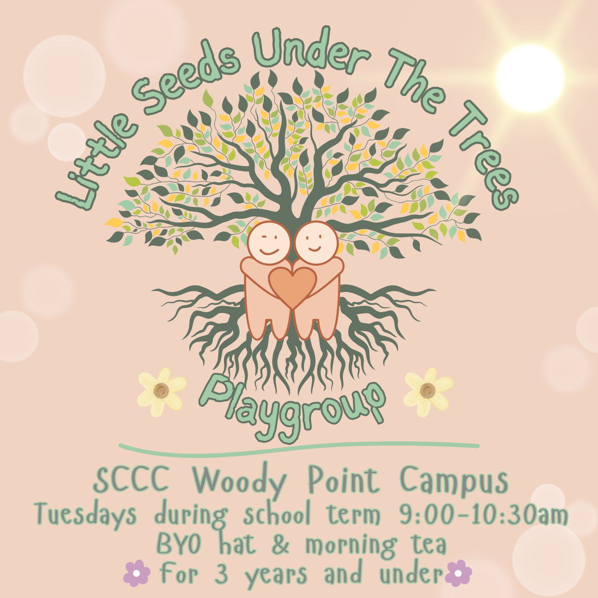 Little Seeds under the Trees playgroup logo